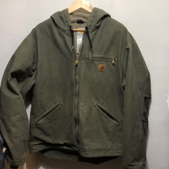 Carhartt Other - Carhartt J141 ARG Sherpa Lined  Men's Sz. XL  Barn Hoodie Jacket.